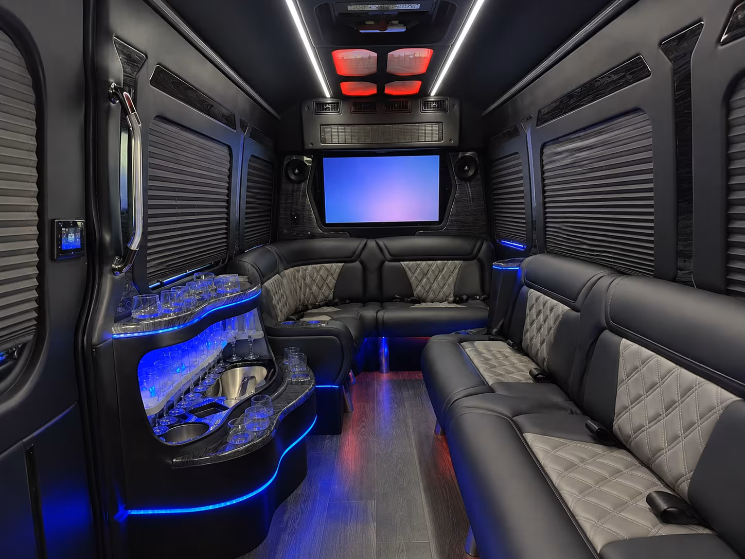 roanoke 30 passenger party bus